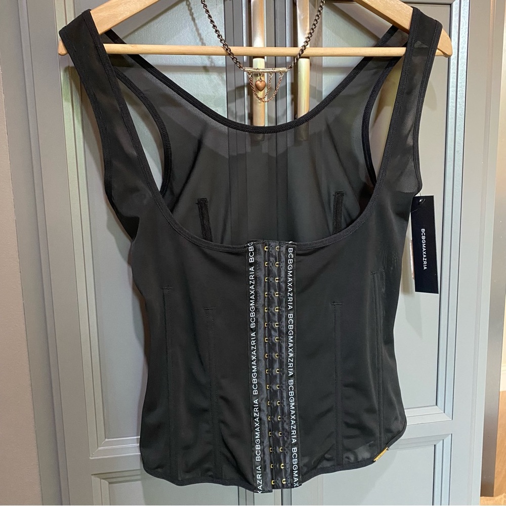 BCBG max azria sheer underbust corset xl - Picture 6 of 7